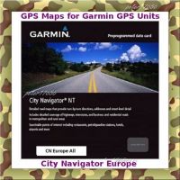 Europe Map For Garmin Devices on DVD
